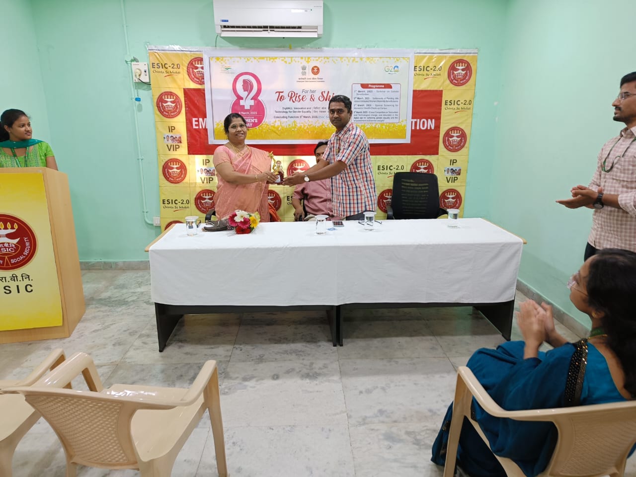 International Womens Day celebrations at Sub Regional Office, Tirupathi