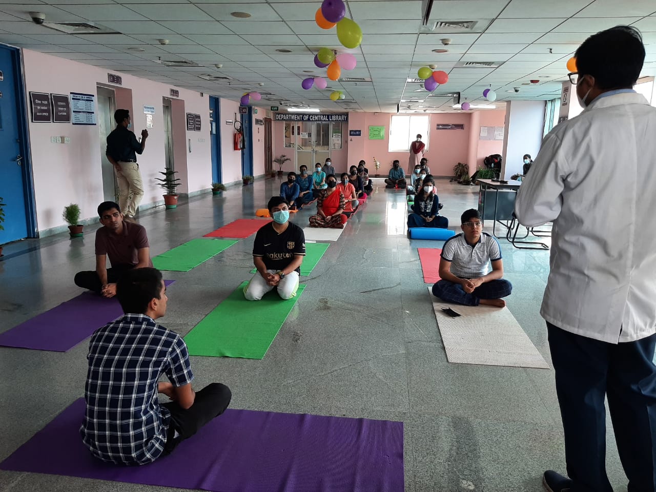 ESIC Medical College, Joka, Yoga Day Celebration, Physiology Department